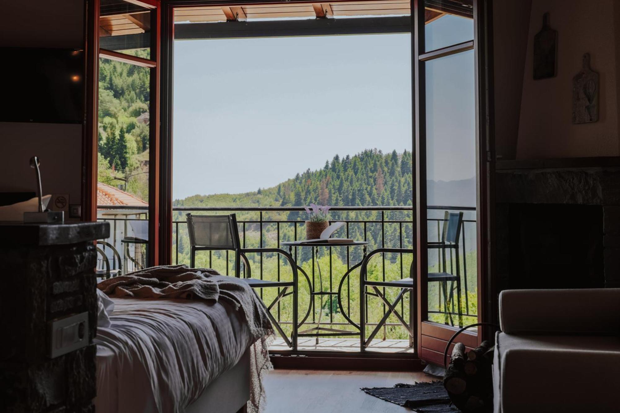 Rouista Tzoumerka Resort Vourgareli Habitación foto